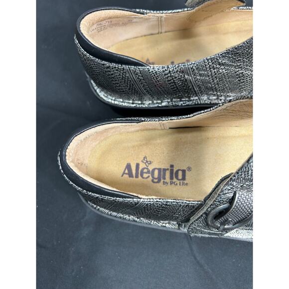 Allegria Paloma Silver Size 9 EU 39 New - Picture 2 of 9